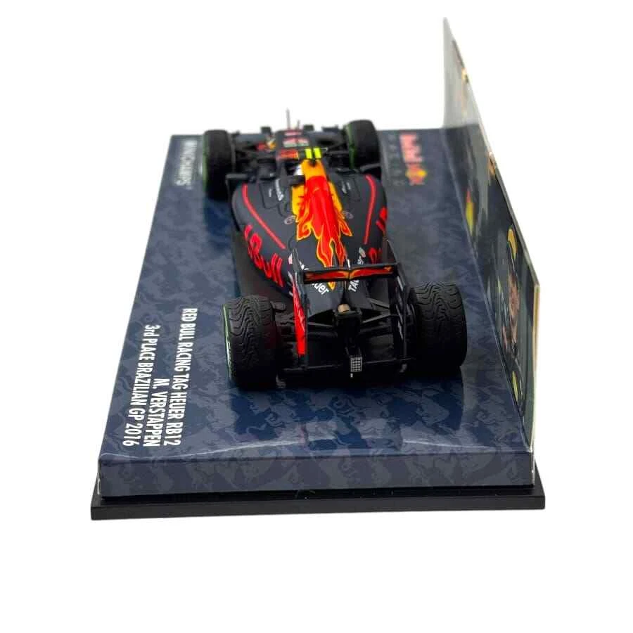 Modellino F1 Minichamps 1/43 Red Bull Racing Tag Heuer RB12 3rd Brazilian Gp ... - Immagine 4 di 4