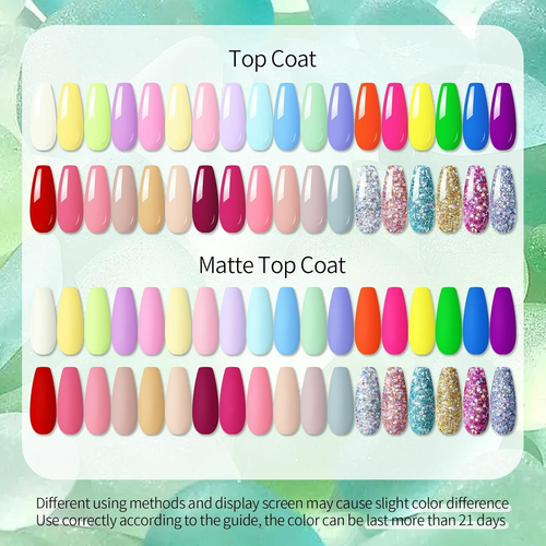7ML Smalto Semipermanente Gel Unghie Kit Shellac, Smalto Gel per Unghie Pastel N - Foto 4 di 12