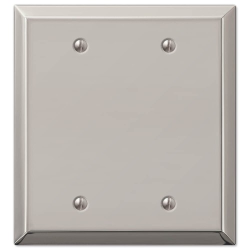 Electrical Switchplate Outlet Cover Century Polished Nickel Single Double Triple - Picture 14 of 28