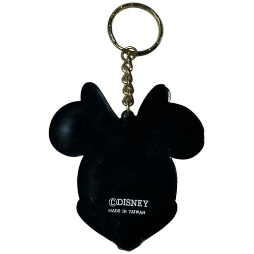 Minnie Mouse Head Key Chain Rubber 3 Inch Disney - Picture 2 of 5
