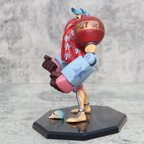Action figure 18 cm anime pezzo unico Gk Franky doppia testa intercambiabile - Foto 6 di 26