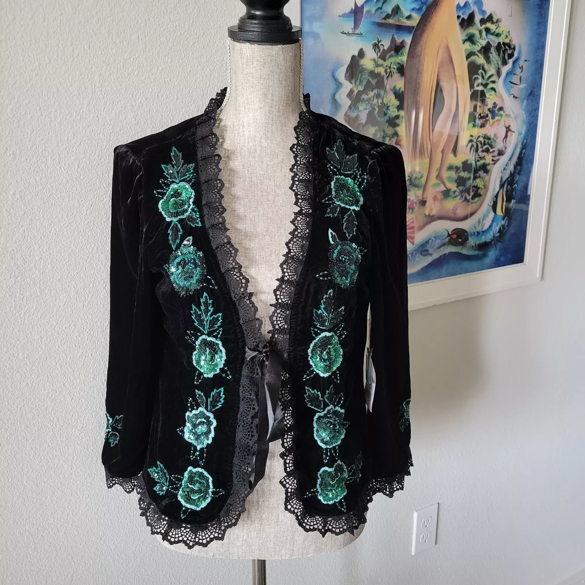 Nanette lepore velvet best sale jacket