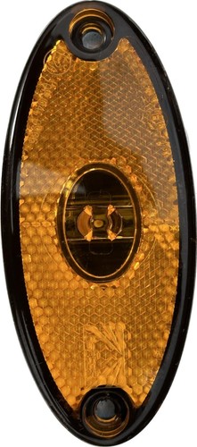 Aspock Flatpoint 2 Amber LED Marker Lights Lamp 12/24V 31-2309-087 ONE PAIR - 第 4/15 張圖片