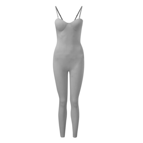 Women's Jumpsuit Summer Bodycon Spaghetti Strap Romper Long Pant Club Outfits - Picture 9 of 33