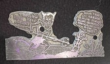 Vintage Printing Letterpress Printers Block Car Devil Cutting Prices Auto Supply