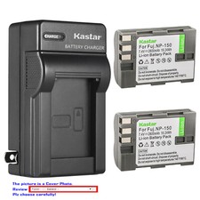 Kastar Battery AC Wall Charger for Fujifilm NP-150 BC-150 Fuji FinePix IS Pro