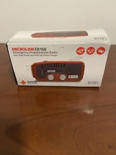 NEW Eton MicroLink FR160 Emergency Preparedness Radio Solar USB NOAA Crank NIB