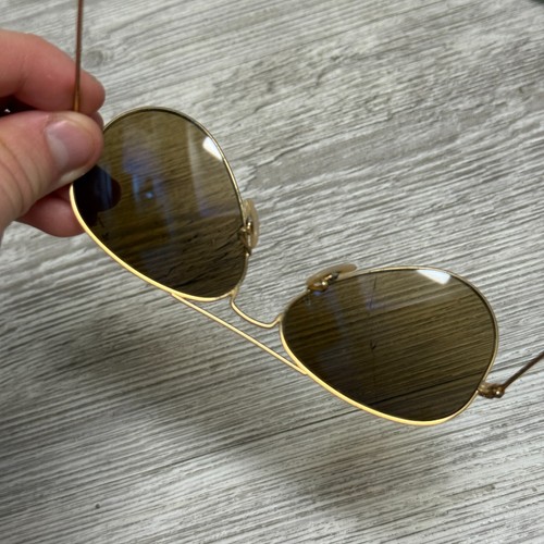2 x Ray Ban RB 3025 Rahmen nur goldfarben silber für Teile wie abgebildet Made in Italy - Bild 4 von 9