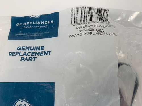 GE Appliances WD22X10047 Gruppo braccio spruzzatore inferiore per lavastoviglie - Foto 2 di 3