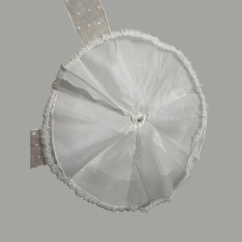 Starlight - A Unique Handmade White Wedding/ Ball Gown for Dolls - Picture 11 of 11