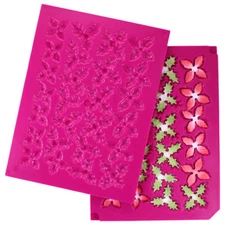 Heartfelt Creations 3D POINSETTIA SHAPING MOLD 3 dimensional flowers HCFB1-463