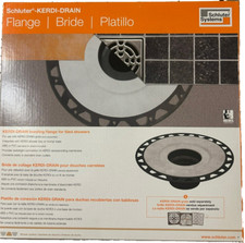 Schluter Kerdi-Drain Flange Kit - 2" PVC Outlet New Unopened