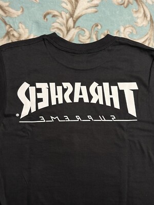 SUPREME THRASHER HAROLD TEE (BLACK) (SMALL) FW24 THREE 6