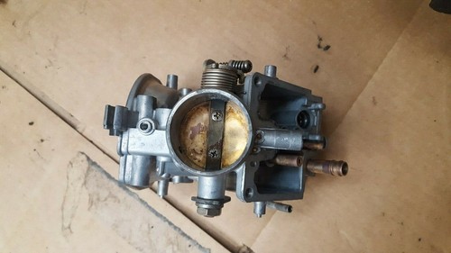 1999 2000 Suzuki GSXR600 inner left carburetor body # 2 MIKUNI 34EC - Bild 2 von 10