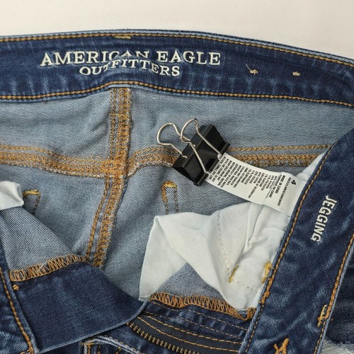 American Eagle Outfitters Jegging distressed medium blue wash Gr. 4 - Bild 3 von 7