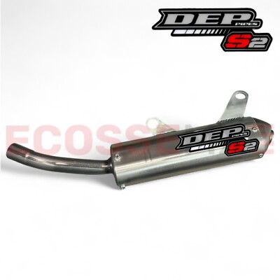 Yamaha YZ250 2002-2020 DEP Auspuff Schalldämpfer Oval Heckdose Heckrohr