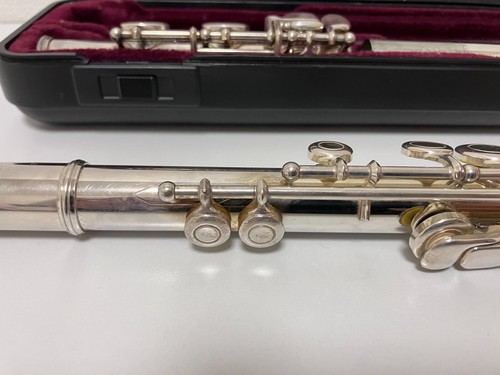 Yamaha YFL-221SII 221SⅱNickel Silver Musical instrument Hard case From Japan - Picture 14 of 20