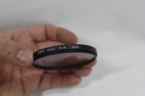 Hoya 72mm FL-W Fluorescent Camera Lens Glass Filter - Vintage Japan - Picture 4 of 7