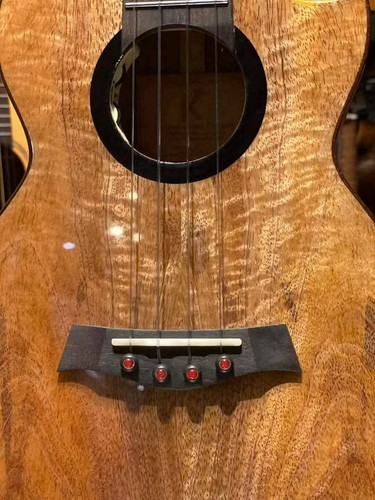 Kamehameha Ukulele KT-55 EQ Tenor All Solid Mango High Gloss *electric pickup - Picture 5 of 12