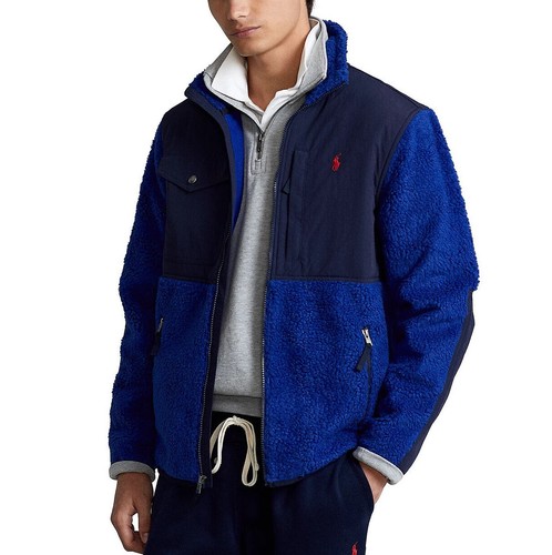 Mock Neck Hybrid Fleece Jacket | eBay