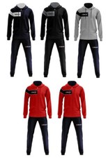 Tuta Ginnastica Ginnica Cappuccio Relax Passeggio Rappresentanza Taglia Forte