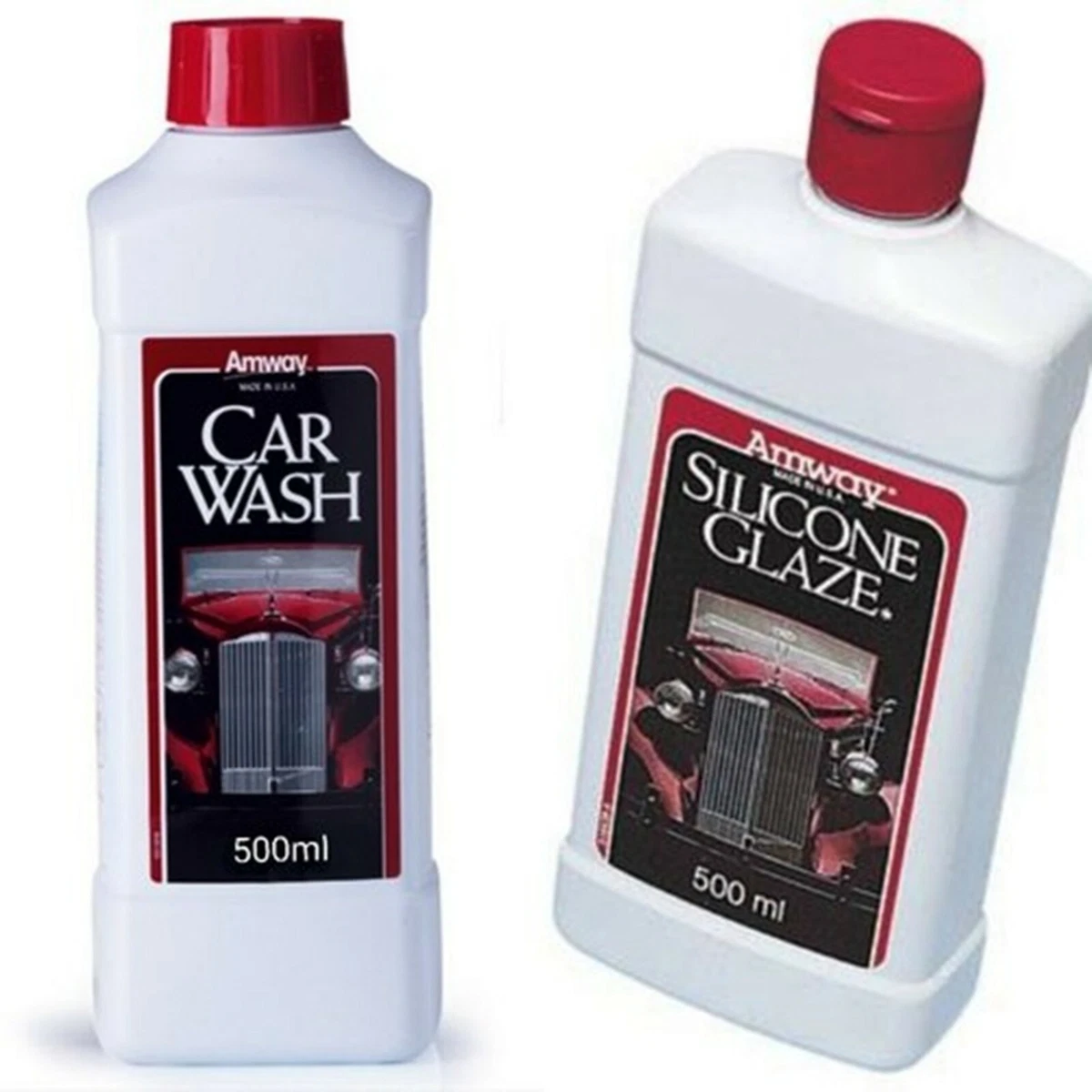 Amway Car Wash 1L Silicone Glaze Auto Polish 500 ml Car Care Set