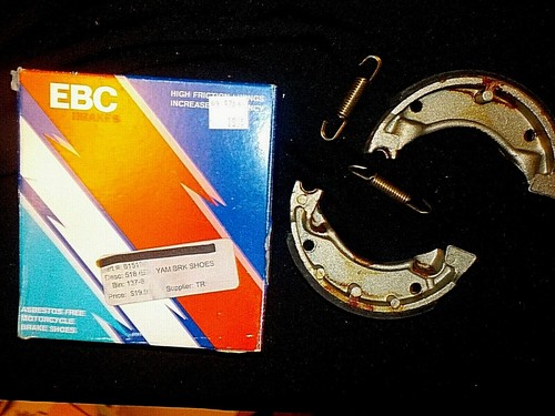 EBC ASBESTOS FREE MOTORCYCLE BRAKE SHOES EBC 518 YAMAHA F3