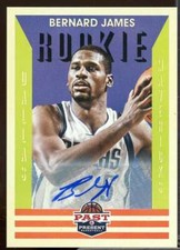 Bernard James Rookie 2012-13 Panini Past and Present Rookie Signatures #225 