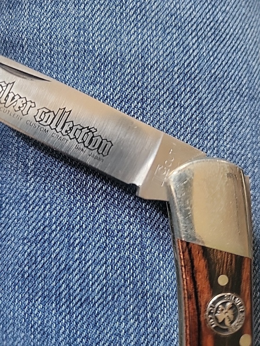 Silver MOOSE IC Cut Coast Cutlery Pocket Knife Seki Japan | eBay Silver MOOSE IC Cut Coast Cutlery Pocket Knife Seki Japan | eBay