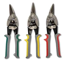 Anvil Straight, Left, and Right Cut Aviation Snip Set (3-Piece)
