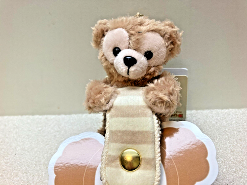 Japan Tokyo Disney Resort Duffy & ShellieMay Headband Ears Holder Keychain sea - Picture 4 of 11