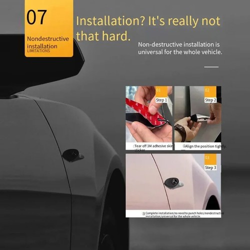 LOT Car Rear View Camera Blind Spot Auxiliary Reversing Backup Side Camera Lens - Picture 24 of 32
