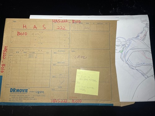 THE AVENGERS ASSEMBLE Animation Art Cels Layout Marvel Comics THOR M67 - Picture 1 of 7