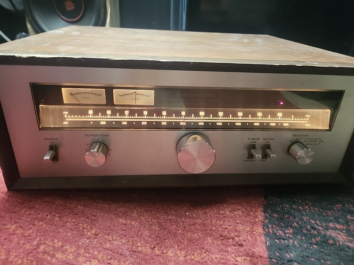 TRIO KT-7500　AM/FM チューナー　レトロ　家電　名機 TRIO KT-7500 AM/FM チューナー レトロ 家電 名機 TRIO KT-7500