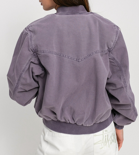 Carhartt WIP W' Santa Fe Bomber I030284 Razzmic Faded XS - Picture 3 of 8
