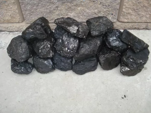 Anthracite Coal Pennsylvania EGG Coal Blacksmith Geological Teacher Sample 19 lb