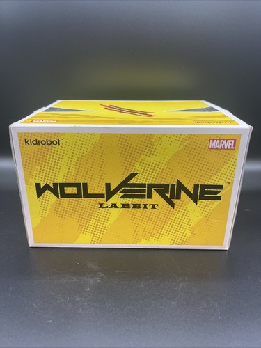Juguete artístico Kidrobot x Frank Kozik Marvel Wolverine Labbit 7" - Imagen 4 de 5