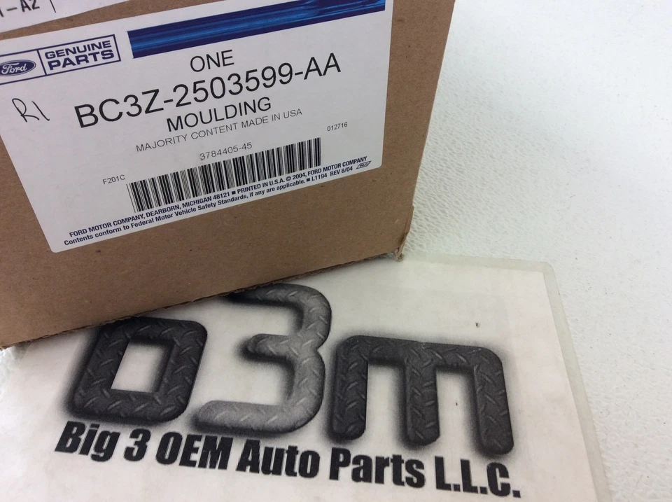 Parabrisas del conductor izquierdo Ford Super Duty 2011-2015 un pilar mango moldura nuevo OEM Foto 3 de 3