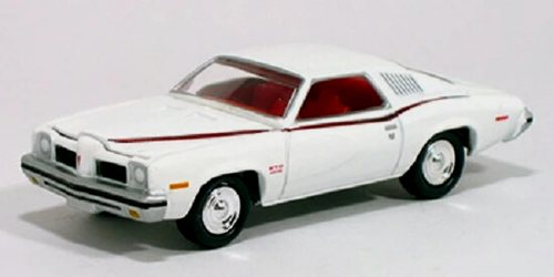Johnny Lightning - 1973 Pontiac GTO White interno Rosso Classic Gold 2004 - Foto 3 di 3