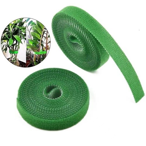 Corbatas de jardín de 3 rollos reutilizables de nailon para plantas correa suave soportes para plantas - Imagen 6 de 26