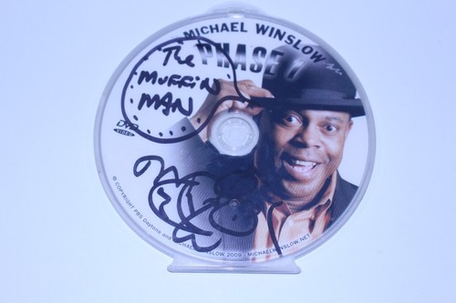 Michael Winslow Phase 1 Signed Auto Signature Autograph HTF 2009 Comedian DVD - Picture 3 of 14