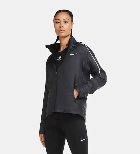 Nike Size M $220 TECH Mask & Gloves Women's Running Jacket