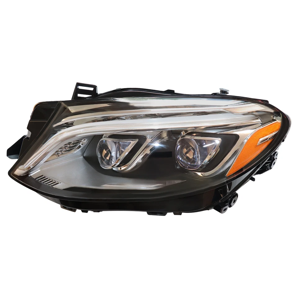 For 2016-2018 2019 Mercedes-Benz GLE350 GLE63 LH Driver Side Headlight Dual LED - Изображение 4 из 4