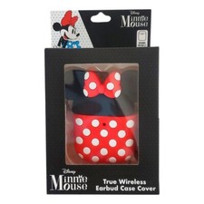 DISNEY MINNIE MOUSE Earbud Case Cover Designed for Gen 1  2 AirPods  Keychain