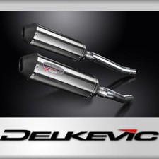 Yamaha TDM900 2002-2013 343mm X-Oval Stainless Exhaust Silencer Can Kit