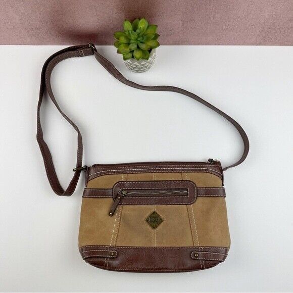 BOC Brown Tan Classic Purse Handbag Women - image 1