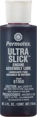 PERMTX-LOCKT  Ultra Slick Engine Assembly Lube, 4 oz, Red