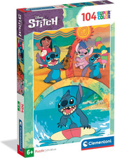 - Puzzle per Bambini 104 Pezzi Supercolor, per Bambini 6+ Anni, Illustrazione Di
