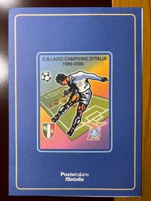 Italy 2000 - LAZIO CHAMPION OF ITALY - Folder Poste Italiane