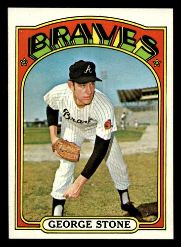 1972 Topps #601 George Stone Ex-Mint Braves  ID:411839